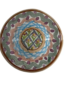 Mackenzie Childs Bearded Iris Cabinet Knobs Drawer Pulls Handles Hand Painted - Picture 1 of 9