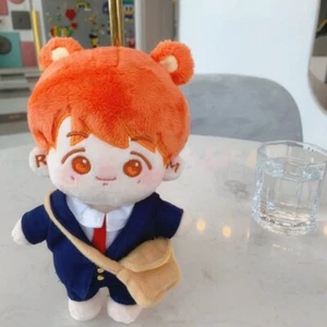 20cm KPOP Bangtan Boys Plush Honey Orange RM Namjoon Doll Stuffed Toy +clothes - Picture 1 of 16