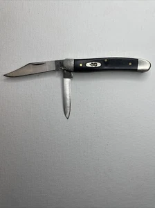 2015 Case XX 22087 SS Texas Jack Knife Smooth Black 2 Blade - Picture 1 of 10
