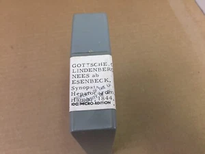 IDC Micro-Edition Microfiche 15 Cards Gottsche,Lindenburg, Synopsis Hepaticarum. - Picture 1 of 3