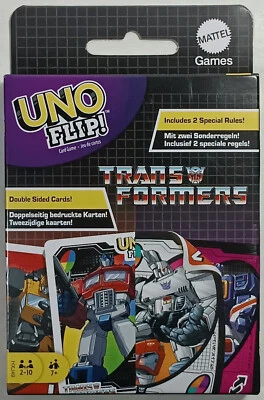 MATTEL 2023 TRANSFORMERS UNO JUEGO DE CARTAS ABATIBLE JUEGO DE 112 CARTAS PRECINTADO Foto 1 de 4