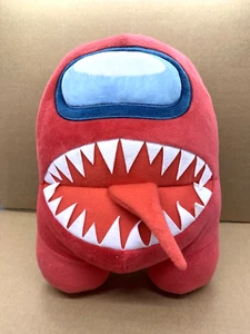 Among Us Rote Zähne Betrüger 10 Zoll Toikido Stofftier Plüschtier Tröster - Bild 1 von 3