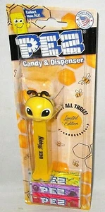 PEZ Bee Dispenser  BEE HAPPY [Carded] US Release 2021 - Picture 1 of 1