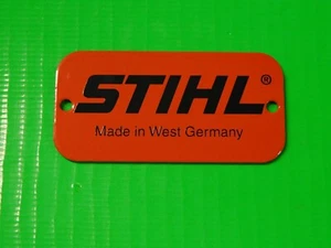 NAME TAG MODEL PLATE FOR STIHL CHAINSAW 028 038 044 046 OTHERS 0000 967 2020 - Picture 1 of 2