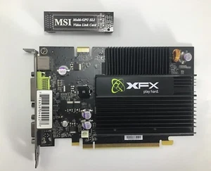 XFX NVIDIA GeForce 8500 GT PCI-e 256MB DDR2 VGA DVI Graphics Card PV-T86J-UAHG - Picture 1 of 5