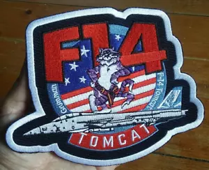 F-14 TOMCAT US Navy VF Grumman Fighter Squadron GRANDE USN Patch - Foto 1 di 7