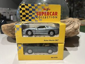 Maisto Supercar Collection - 2 Model Diecast Sportscars
