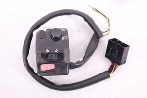 2009 09-12 TRIUMPH DAYTONA 675 OEM TURN SWITCH BLINKER HORN CONTROLS T33 - Picture 1 of 11