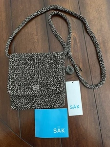 The Sak Mini Crossbody Shoulder Bag Purse Coffee Brown New With Tag - Picture 1 of 6