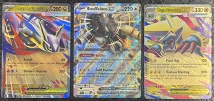 POKÉMON MEGA CARDS LATIAS EX-BOUFFALANT EX-MANECTRIC EX (SET OF 3) - Picture 1 of 6