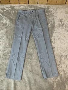 Banana Republic Aiden Chino Pants Mens 30x30 Gray ( Measured 30x27.5 ) - Picture 1 of 14