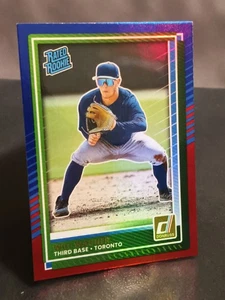 2025 Panini Donruss ⭐Red & Blue Holo Rated Rookie⭐#71 Will Wagner - Toronto - Bild 1 von 3