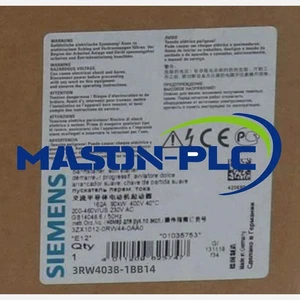 New In Box SIEMENS 3RW4038-1BB14 Soft Starter - Picture 1 of 5
