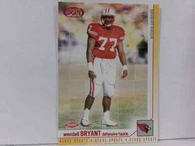 2002 Pacific Heads Update Red Wendell Bryant #2 Rookie RC - Image 1 of 2