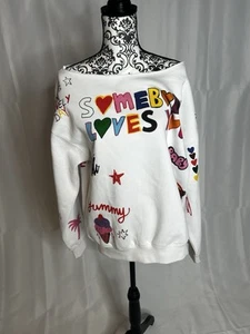 The Mayfair Group Mayfair x ISCREAMCOLOUR Somebody Loves You Sweatshirt Crewneck - Picture 1 of 10