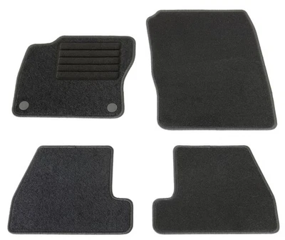 AD TUNING Fußmatten Set für Ford Focus 3 MK3 2011-2015 Autoteppiche mit 100% Passform