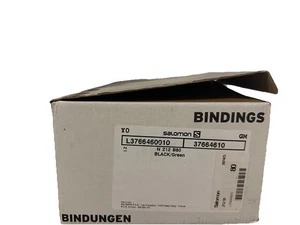 🔥 ¡Nuevo! Fijaciones esquí Salomon Z12 Ti Alpine 80 mm negro/verde freno nuevas en caja - Imagen 1 de 8