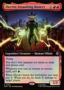 Magic The Gathering Marvel's Spider-Man | Electro, Assaulting Batte... | 260 | R - Picture 1 of 1