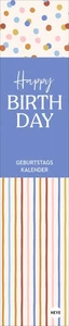 Design Geburtstagskalender Langplaner mini | Deutsch | Kalender | Spiralbindung - Bild 1 von 13