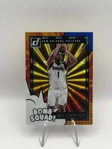 2024-25 Panini Donruss - Bomb Squad Zion Williamson #4 Blue Laser SSP /35 - Picture 1 of 2