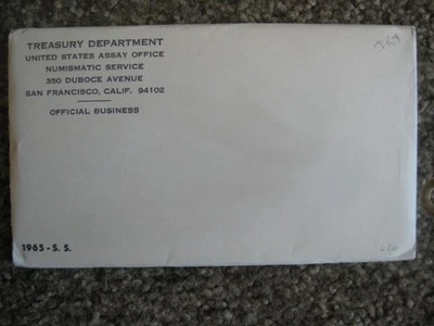 1965 UNITED STATES SPERIAL MINT SET WITH COA - Image 1 of 4