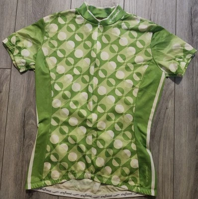 SHE BEEST TOP DE CICLISMO PARA MUJER CON BOLSILLOS TRASEROS CONVENIENTES VERDE TALLA PEQUEÑA Foto 1 de 4