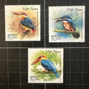 Vietnam 2020 Kingfisher Birds Stamp Set Mint Nature MNH - Picture 1 of 1