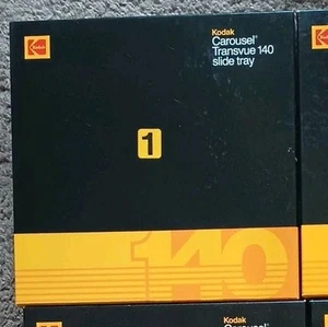 Carousel Transvue 140 Kodak Slide Trays Original Box - Picture 1 of 2