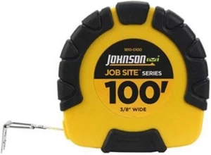 Johnson Level & Tool 1810-0100 Geared Closed Case Steel Tape, 100' BRAND NEW!!! - Picture 1 of 3