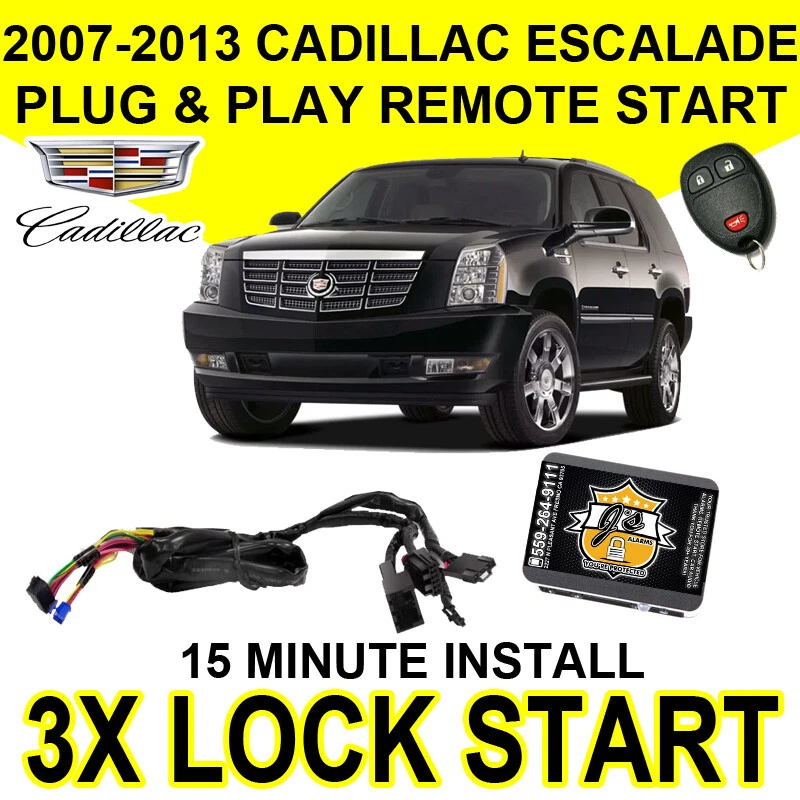 ARRANCADOR REMOTO PLUG N PLAY para Cadillac Escalade 2007-2013 instalación enchufable GM10 Foto 1 de 1