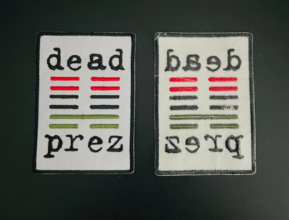 Dead Prez Patch - Bigger than hip hop lets get free 90s underground rap rawkus - Image 1 of 1