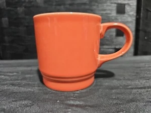 Koralle Homer Laughlin Porzellan Kaffeebecher bleifrei  - Bild 1 von 7