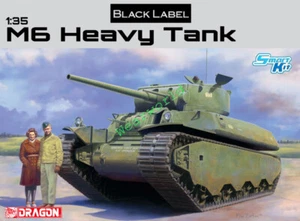 DRAGON 1/35 6798 M6 Heavy Tank - "Black Label Series" - Picture 1 of 2