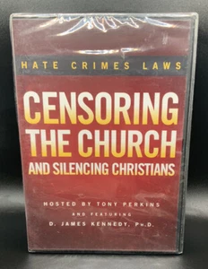 Censoring The Church And Silencing Christians DVD Hate Crime Laws Tony Perkins - Picture 1 of 3