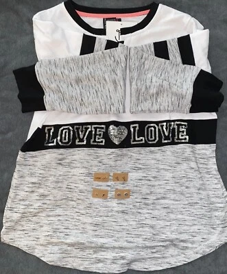Sudadera gráfica linda LOVE para niñas talla XXL Foto 1 de 2