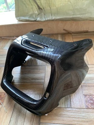 Carbon Fiber Front Upper Nose Headlight Fairing For KAWASAKI ZRX1100 ZRX1200 - Image 1 of 4