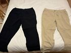 Outerknown Beach Jeans Clay & Pitch Black XL Size, 2 Pairs