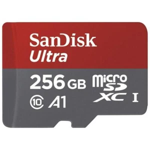 SANDISK ULTRA 256GB MICROSD SDXC MEMORY CARD HIGH SPEED CLASS 10 For CELL PHONES - Picture 1 of 4