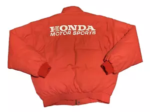 Chaqueta de plumas de plumón Honda Motor Sports Collection talla única roja Fórmula 1 Racing - Imagen 1 de 24