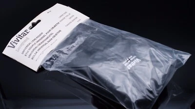 NOS VTG Vivitar Lensguard Universal Lens Pouch Large Size in Package Black - Image 1 of 3