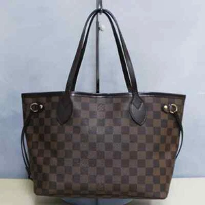 LOUIS VUITTON N41359 Neverfull PM Damier Ebene Tote Shoulder Bag PVC Leather - Picture 1 of 11