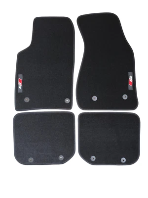 Alfombrillas coche alta calidad a medida audi a4 b5 1996-11.2001 todos los modelos Foto 1 de 2