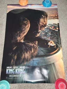 Calling All Fans “KING KONG"  Authentic Double Sided Cinema Poster 27in x 40in - Picture 1 of 1