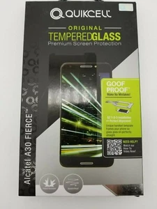Quikcell Alcatel A30 Hartglas Displayschutzfolie - BRANDNEU! BESTE QUALITÄT! - Bild 1 von 3