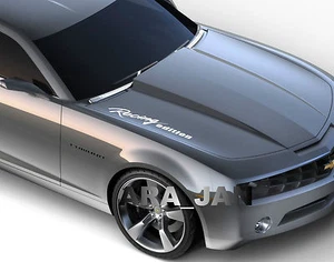 Racing edition Vinyl Decal sport car sticker hood logo fits CAMARO WHITE - Bild 1 von 1