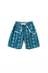 Wildling Well Dressed Wolf Boys Swim Trunks Green Vitamin C 10/12 NWT - Picture 1 of 3