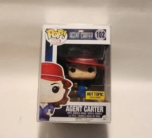Funko Pop Marvel Agent Carter con Orbe Dorado # 102, exclusivo de temas candentes - Imagen 1 de 6
