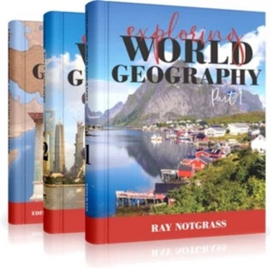 High School Exploring World Geography Homeschool Curriculum Christian Notgrass - Imagen 1 de 1
