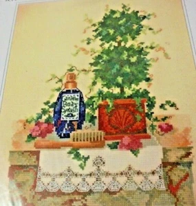 "GARDEN BODY SPLASH" Cross Stitch Chart - The Design Collection-109w x 137h - Picture 1 of 2