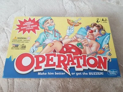 Operation (Hasbro 2013) Large Openings with Easy-To-Grab Pieces - Complete! - Image 1 of 3
